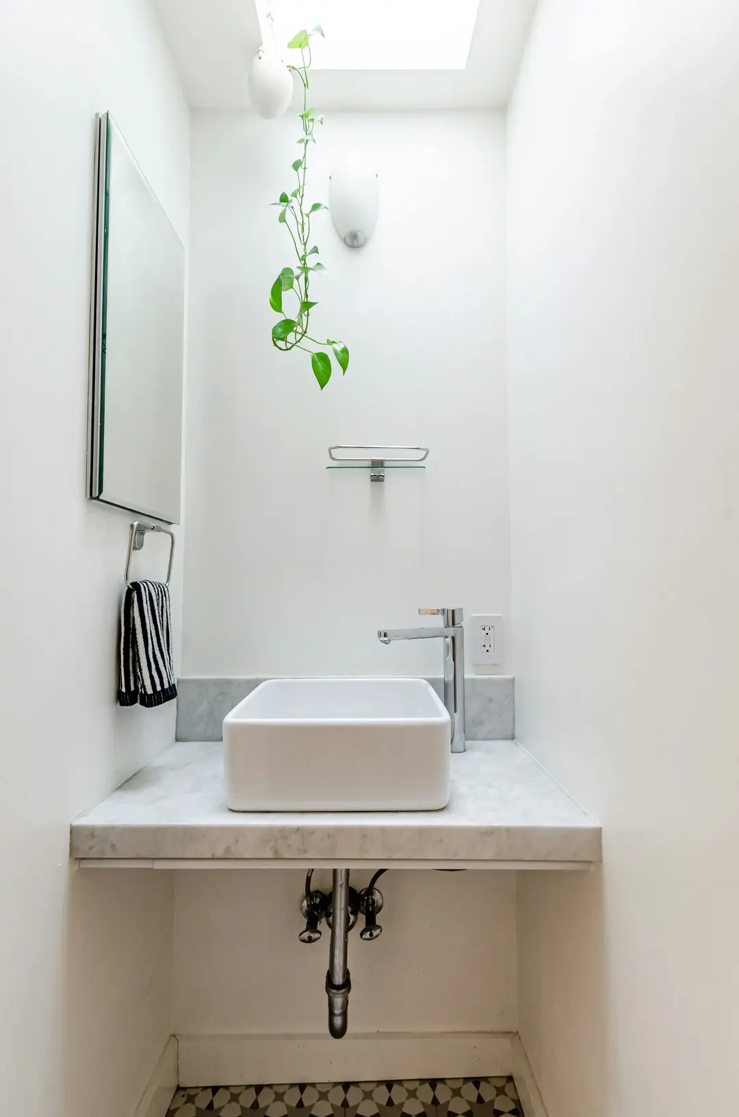 Designer shower installation